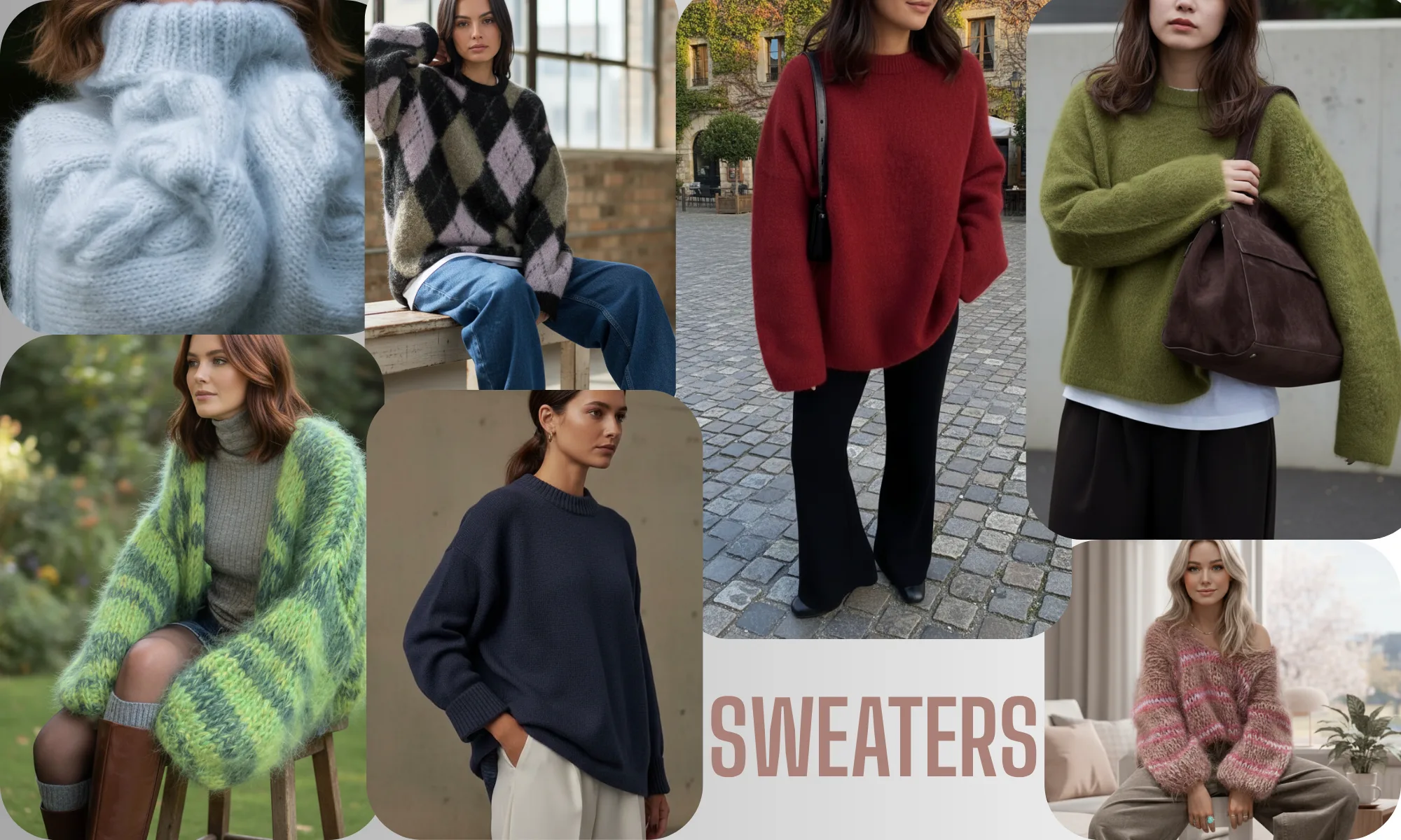 Top Sweater Trends for 2025: From Argyle Knits to Half-Zip Styles