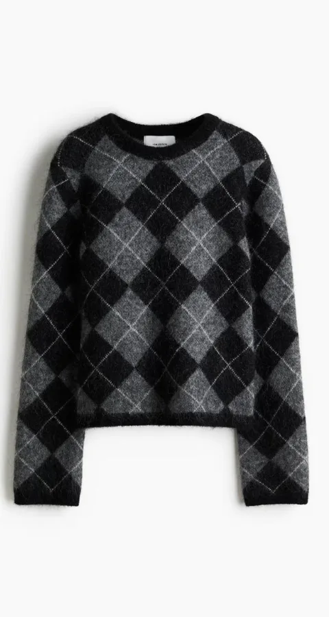 Argyle sweater 1