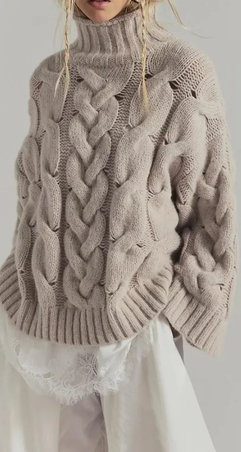 Fisherman sweater 1