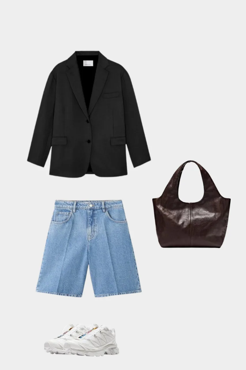 minimalist sneaker outfit